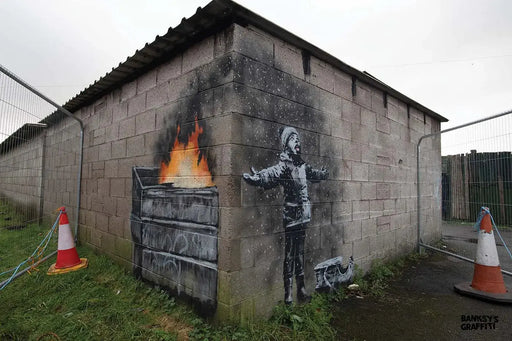 SnowFlake Boy by Banksy's Graffiti