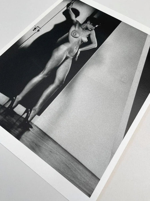 "Sylvia In My Studio, Paris 1981" 16x20 Vintage Silver Gelatin Print by Helmut Newton