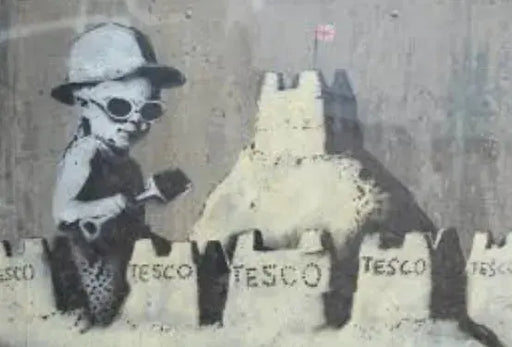 Tesco Sandcastles by Banksy's Graffiti (Premium)