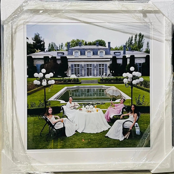 "The Romanones" by Slim Aarons 30x30 Framed Getty Images C-print