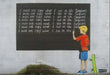 "The Simpsons" (New Orleans Chalkboard) by Banksy's Graffiti