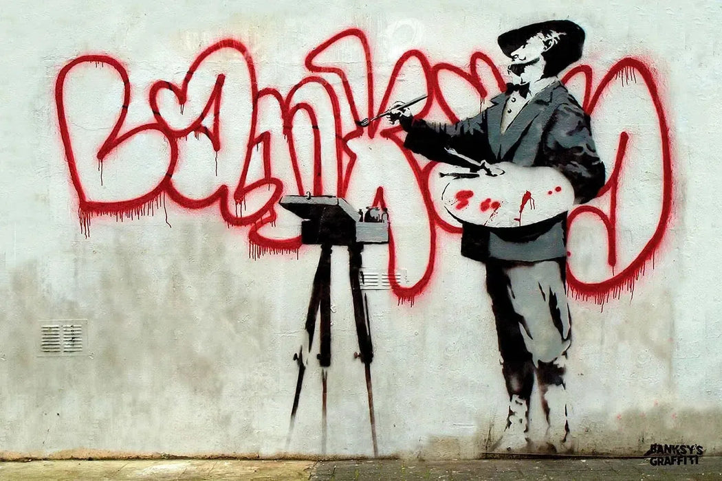 The Bubble Artist by Banksy's Graffiti (Premium)