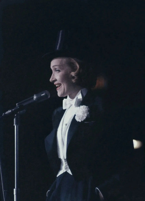 "Top-Hatted Chanteuse" by Slim Aarons 16x20 Framed Getty Images C-Print