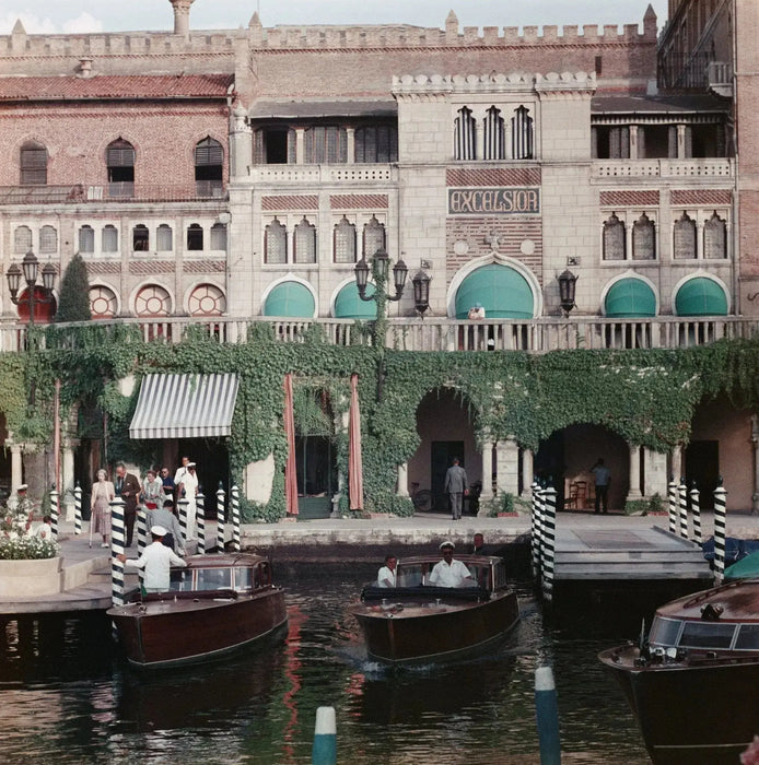 "Westin Excelsior" 40x40 Perspex Acrylic Getty Images Collection by Slim Aarons Photography