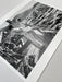 "Winnie On Deck, Cannes 1975" 16x20 Vintage Silver Gelatin Print by Helmut Newton - Global Images USA