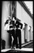 "Woman Into Man" 20x24 Vintage Silver Gelatin Print by Helmut Newton