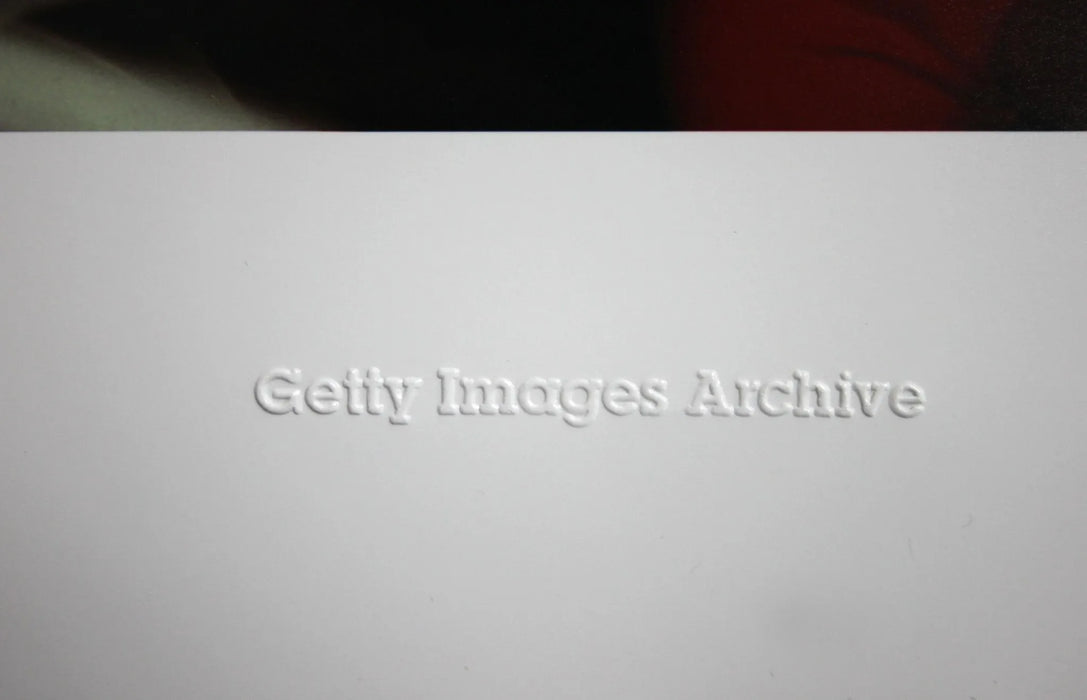 "An Anxious Wait" 12x16 Framed Getty Images Gelatin Silver Print