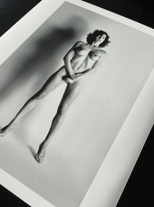 "Big Nude III Henrietta, Paris 1980" 20x24 Vintage Silver Gelatin by Helmut Newton Photography