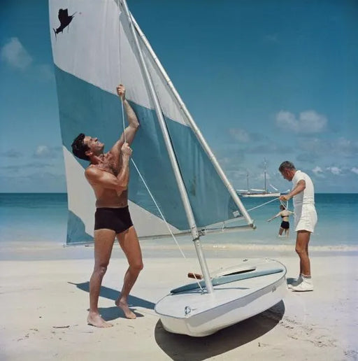 Boating In Antigua C-print by Slim Aarons (Getty Images Archive)*