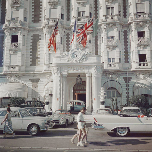 Carlton Hotel by Slim Aarons 40x40 Framed Limited Edition 12 of 150 C-print
