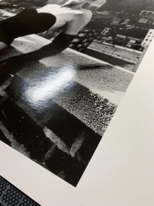 "Elsa Peretti II, New York 1975" 16x20 Vintage Silver Gelatin Print by Helmut Newton Photography