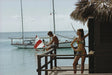 "Fishing on Honeymoon Porch" 20x30 Perspex Acrylic Getty Images Collection by Slim Aarons Photography