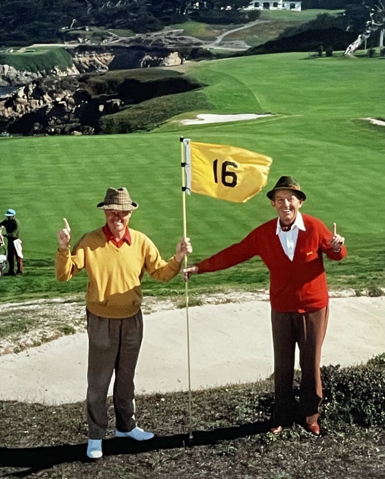 "Golfing Pals" by Slim Aarons 24x24 Framed Getty Images C-Print