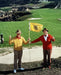 "Golfing Pals" by Slim Aarons 24x24 Framed Getty Images C-Print
