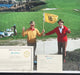 "Golfing Pals" by Slim Aarons 24x24 Framed Getty Images C-Print