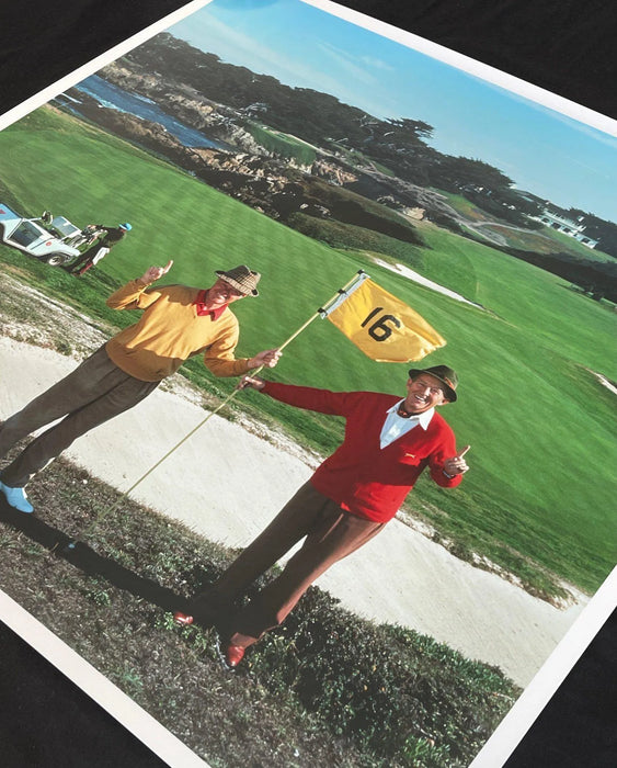 "Golfing Pals" by Slim Aarons 24x24 Framed Getty Images C-Print