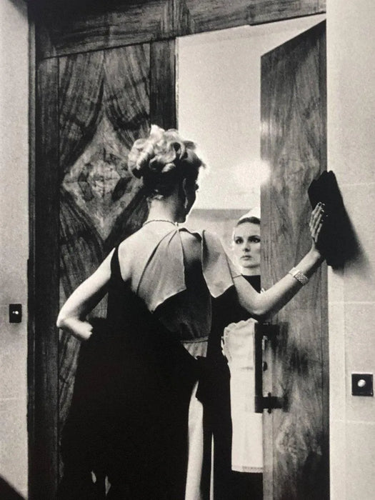 "16th Arrondissement, Paris 1975" 16x20 Vintage Silver Gelatin Print by Helmut Newton