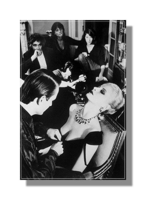 "Bulgari Fitting, Paris 1980" 20x24 Vintage Silver Gelatin Print by Helmut Newton Photography