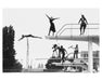 "High Dive Monaco" 16x20 Vintage Silver Gelatin Print by Helmut Newton-16x20 Vintage Silver Gelatin Print-Helmut Newton-Global Images Helmut Newton Photography