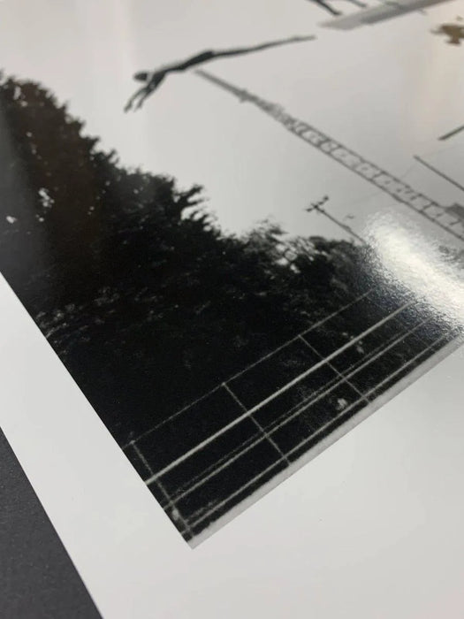 "High Dive Monaco" 16x20 Vintage Silver Gelatin Print by Helmut Newton-16x20 Vintage Silver Gelatin Print-Helmut Newton-Global Images Helmut Newton Photography