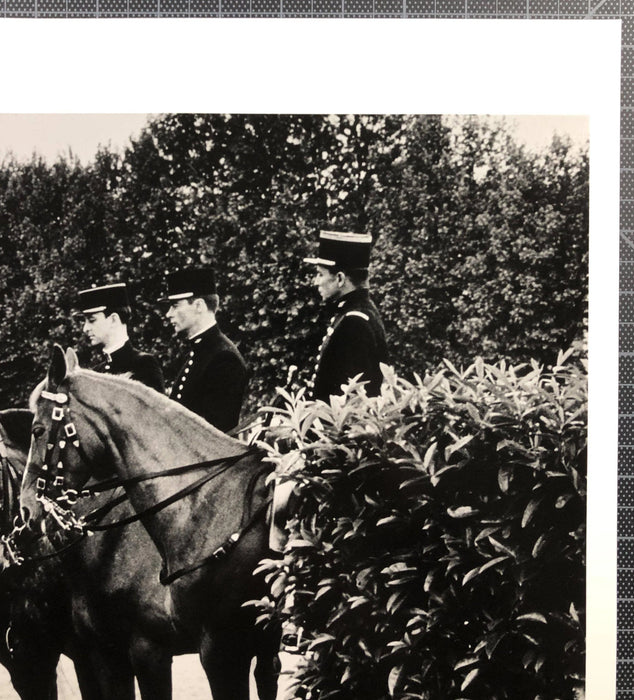 "Le Cadre Noir De Saumur, France 1980" 16x20 Vintage Silver Gelatin Print by Helmut Newton Photography