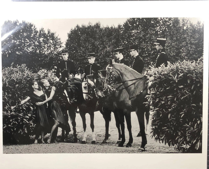 "Le Cadre Noir De Saumur, France 1980" 16x20 Vintage Silver Gelatin Print by Helmut Newton Photography