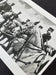"Model Surrounded by Gendarmes, Le Cadre Noir de Saumur, 1980" 16x20 Vintage Silver Gelatin Print by Helmut Newton-16x20 Vintage Silver Gelatin Print-Helmut Newton-Global Images Helmut Newton Photography