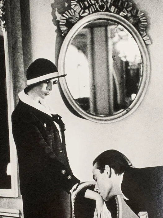 "Upstairs At Maxim's, Paris 1978" 16x20 Vintage Silver Gelatin Print by Helmut Newton Photography-16x20 Vintage Silver Gelatin Print-Helmut Newton-Global Images Helmut Newton Photography