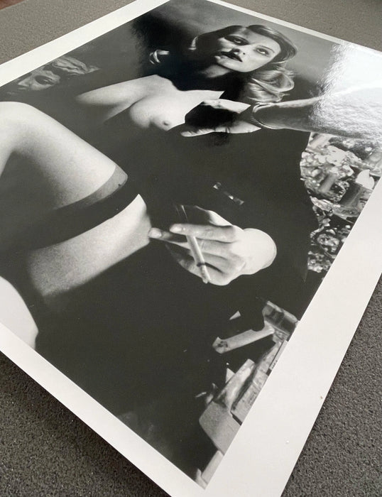 "Voyeurism, Los Angeles 1991" 16x20 Vintage Silver Gelatin by Helmut Newton Photography