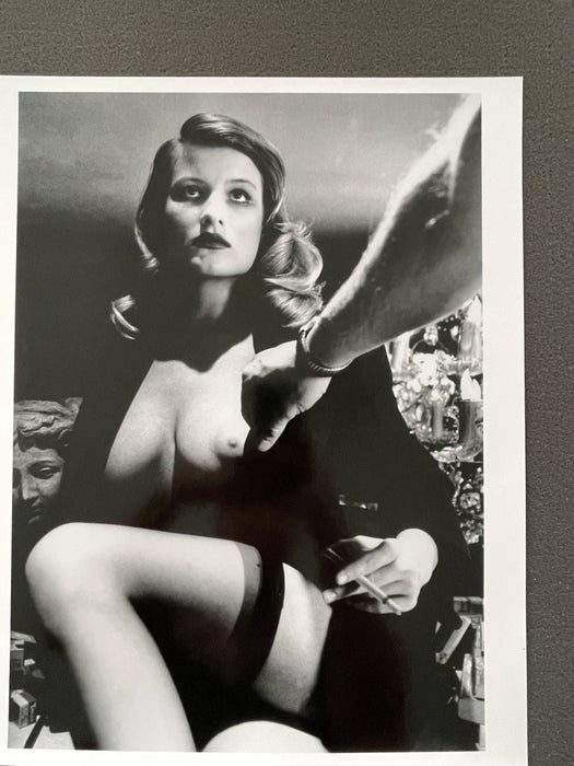 "Voyeurism, Los Angeles 1991" 16x20 Vintage Silver Gelatin by Helmut Newton Photography