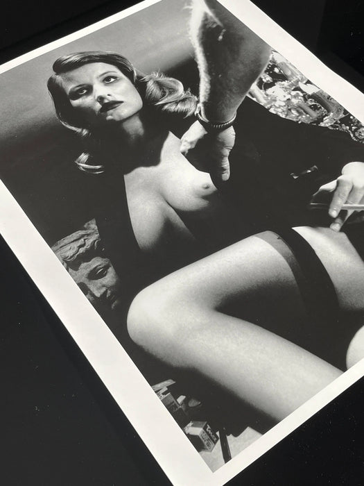 "Voyeurism, Los Angeles 1991" 16x20 Vintage Silver Gelatin by Helmut Newton Photography
