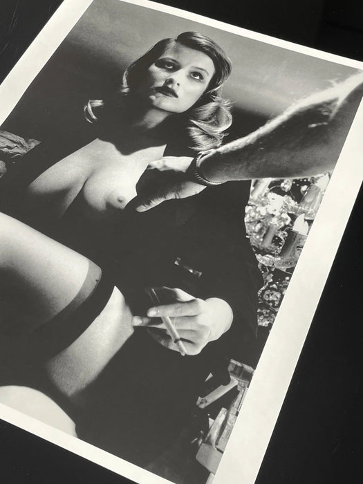 "Voyeurism, Los Angeles 1991" 16x20 Vintage Silver Gelatin by Helmut Newton Photography