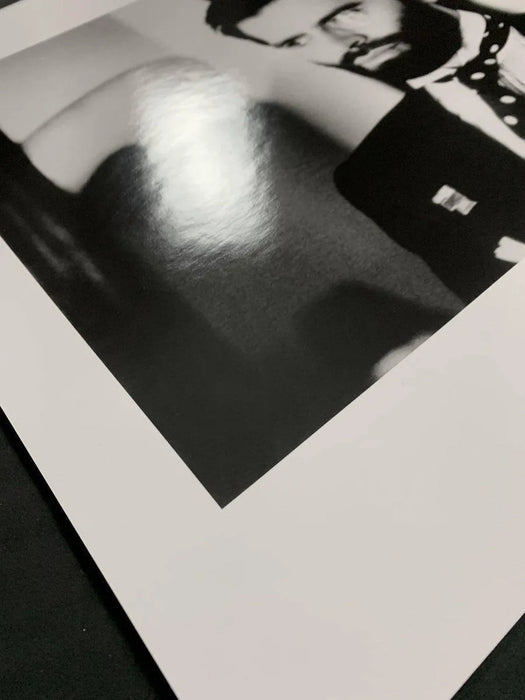 "Karl Lagerfeld, Paris 1973" 20x24 Vintage Silver Gelatin by Helmut Newton Photography-20x24 Vintage Silver Gelatin-Helmut Newton-Global Images Helmut Newton Photography