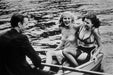 "Lake Krumme Lanke, German Vogue Berlin 1979" 16x20 Vintage Silver Gelatin Print by Helmut Newton-16x20 Vintage Silver Gelatin Print-Helmut Newton-Global Images Helmut Newton Photography