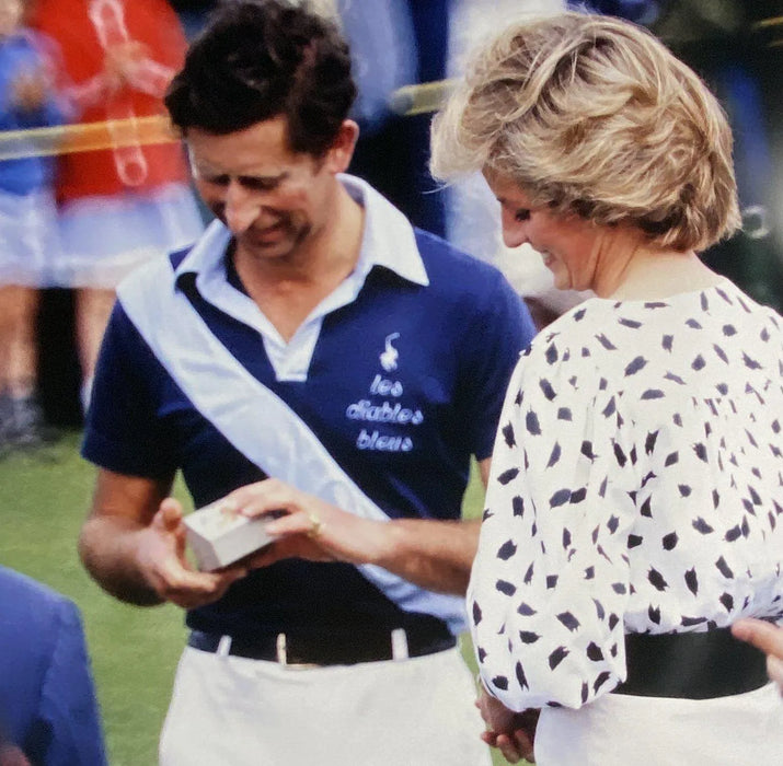 "Polo Prince" by Slim Aarons 30x30 Unframed Getty Images C-print
