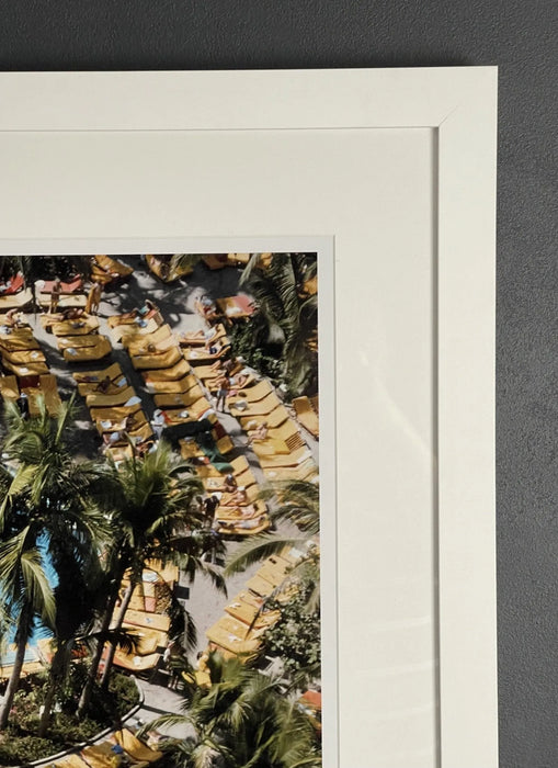 "Princess Hotel" by Slim Aarons 30x40 Framed Getty Images C-print