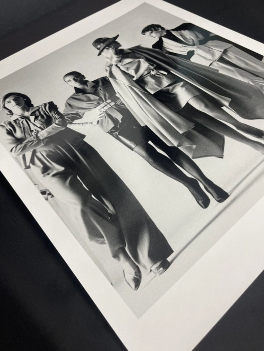 "Sie Kommen, Paris, 1981 (Dressed)"by Helmut Newton 20x24 Vintage Silver Gelatin Print - Helmut Newton