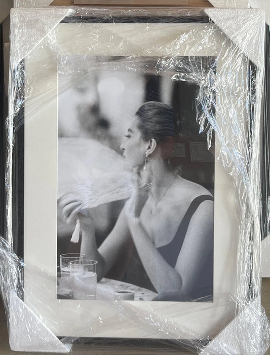 "Capucine" 12x16 Framed Getty Images Gelatin Silver Print