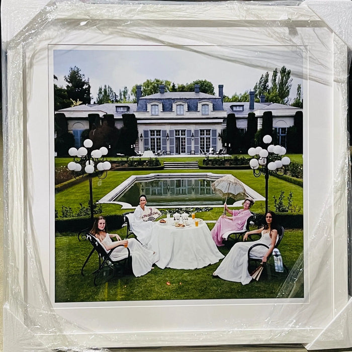 "The Romanones" by Slim Aarons 30x30 Framed Getty Images C-print