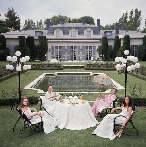 "The Romanones" by Slim Aarons 30x30 Framed Getty Images C-print