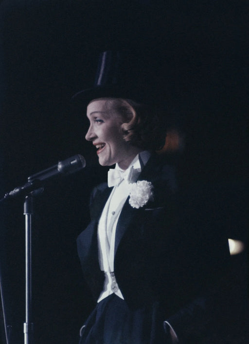 "Top-Hatted Chanteuse" by Slim Aarons 16x20 Framed Getty Images C-Print