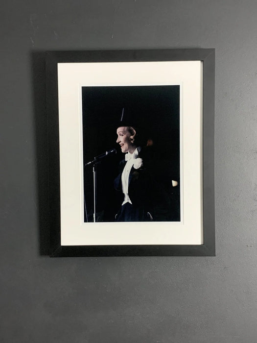 "Top-Hatted Chanteuse" by Slim Aarons 16x20 Framed Getty Images C-Print