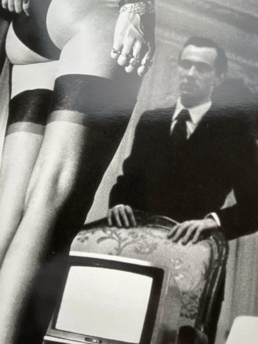 "Two Pair Legs In Black Stockings, Paris 1979" by Helmut Newton Photography 20x24 Signed Vintage Silver Gelatin Print (Inquire for Price)