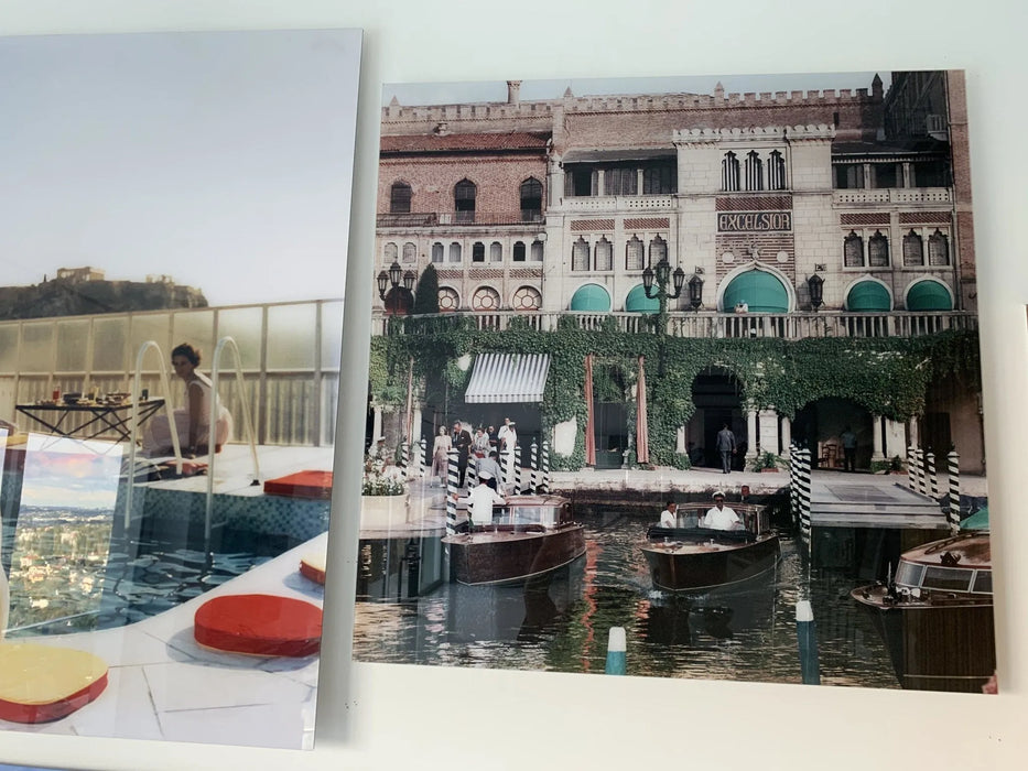 "Westin Excelsior" 40x40 Perspex Acrylic Getty Images Collection by Slim Aarons Photography