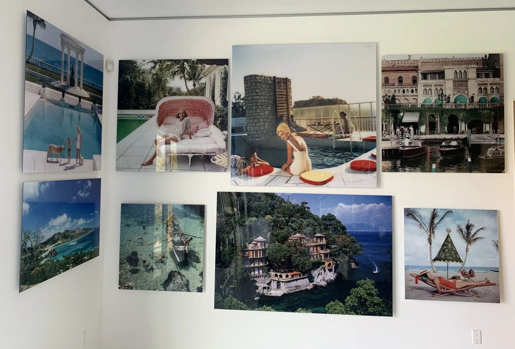 "Westin Excelsior" 40x40 Perspex Acrylic Getty Images Collection by Slim Aarons Photography