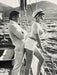 "Winnie On Deck, Cannes 1975" by Helmut Newton 20x24 Vintage Silver Gelatin Print - Helmut Newton