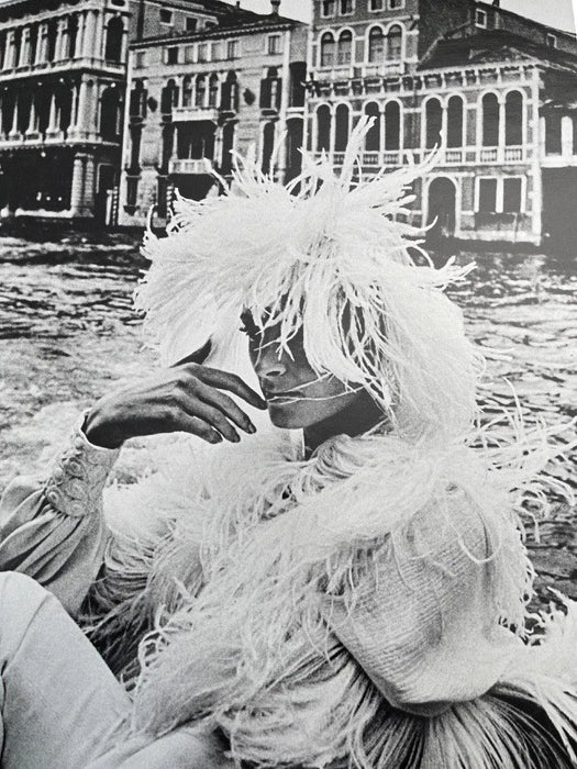 "Woman In Venice, Venice 1966" 16x20 Vintage Silver Gelatin by Helmut Newton Photography - Helmut Newton