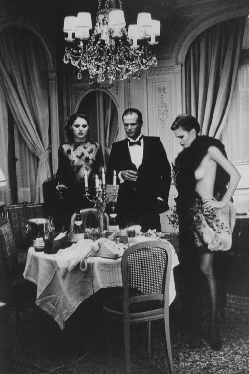 "After Dinner Paris" 16x20 Vintage Silver Gelatin Print by Helmut Newton Photography