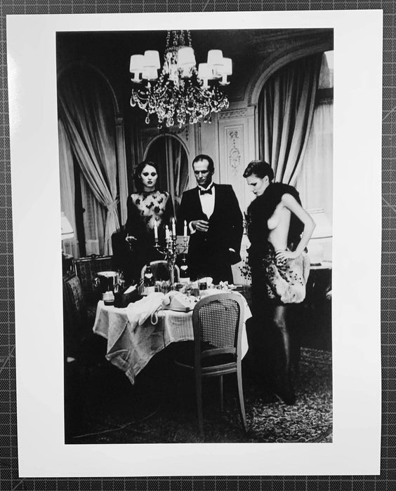 "After Dinner Paris" 16x20 Vintage Silver Gelatin Print by Helmut Newton Photography