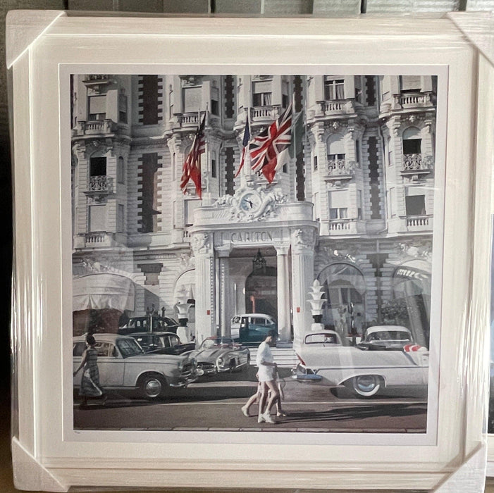 Cartlon Hotel by Slim Aarons Fine Art C Print Limited Edition Framed 40x40 